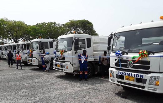 Zoomlion's street sweeper machines
