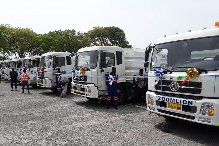 Zoomlion's street sweeper machines