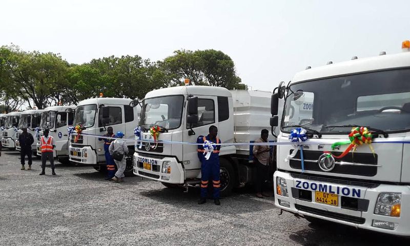 Zoomlion's street sweeper machines