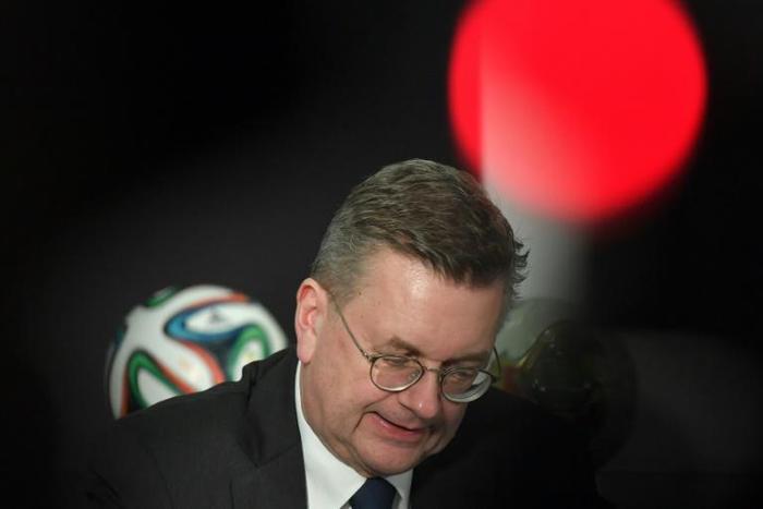 Reinhard Grindel has announced that he will step down from his roles at UEFA and FIFA following his resignation as DFB president last week