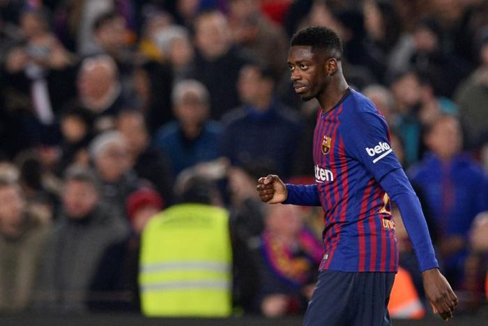Ousmane Dembele has scored 13 goals in 27 appearance for Barcelona this season