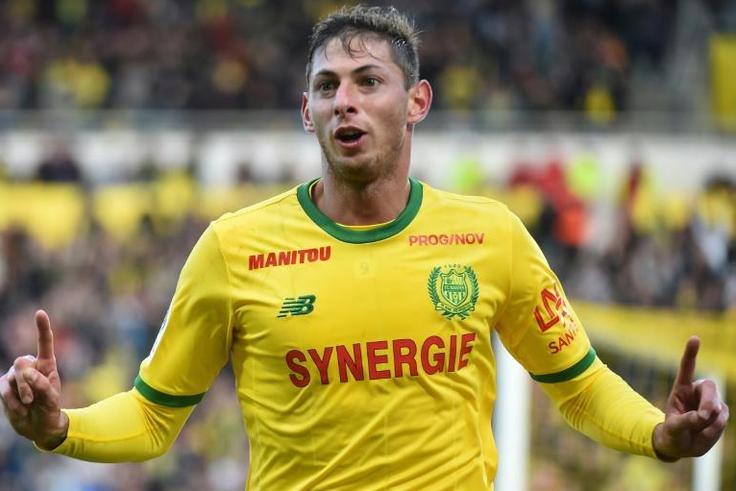 Emiliano Sala in action for Nantes -- the Argentine died in a plane crash shortly after signing for Cardiff City in January