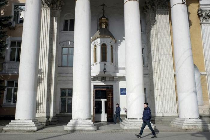 The Cathedral of Saint Vladimir and Saint Olga in Simferopol, the only major Ukrainian Orthodox Church in Russian-annexed Crimea is set to close
