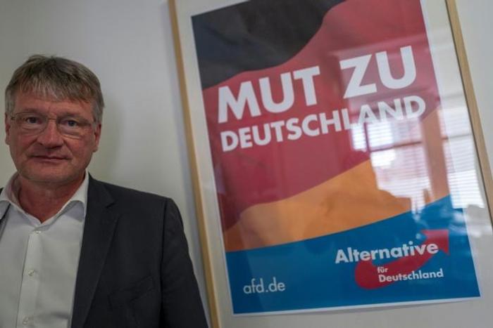Co-leader of the Alternative for Germany (AfD) far-right party Joerg Meuthen says he believes in the market economy and is no fan of protectionist measures