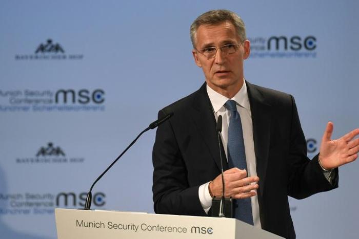 NATO Secretary General Jens Stoltenberg, seen in a file image, has been invited to address the US Congress