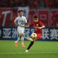 Hat-trick hero: Shanghai SIPG's Oscar curls home his second, a beauty from the edge of the box against Ulsan
