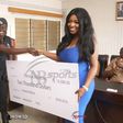 Yvonne Okoro donates