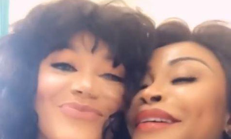 Stephanie Benson and Nadia Buari
