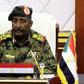 Lieutenant General Abdel Fattah al-Burhan, the chief of Sudan's ruling military council