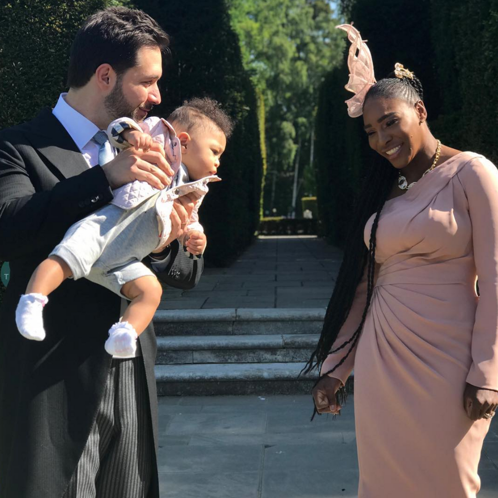 Alexis, Olympia Ohanian and Serena Williams - one little happy family [Credit: Essence]