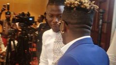 Shatta Wale and Stonebwoy at joint press conference