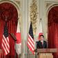 President Donald Trump and Prime Minister Shinzo Abe emphasised their friendship in Tokyo - part of Japan's strategy to deal with the rule-breaking US leader