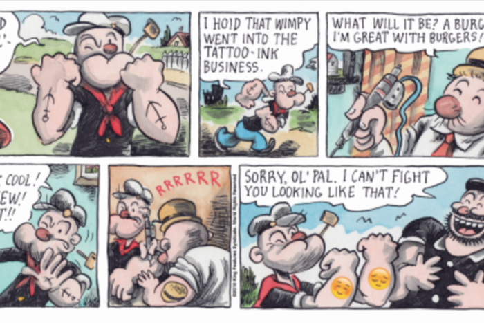 A Modern Take on Popeye for His 90th Birthday