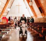 Elderly lovers tie the knot after 43 years of dating (photos)