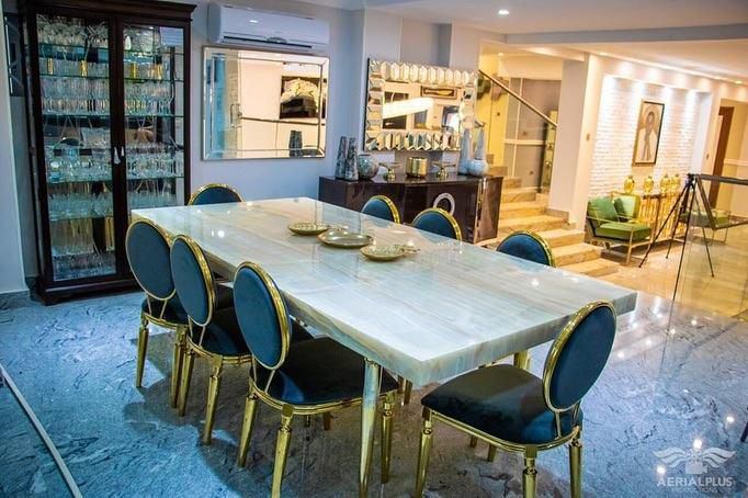 Dr. Ose Kwame Despite's plush apartment