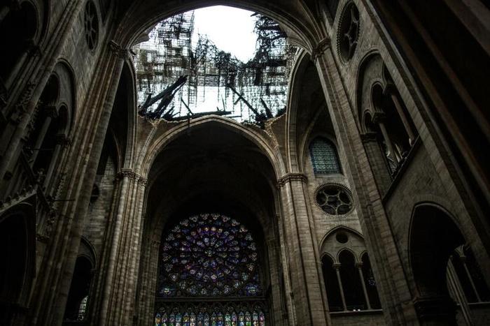 French President Emmanuel Macron has vowed to rebuild Notre-Dame 'within five years'