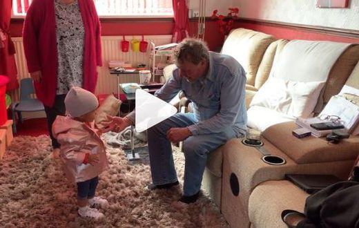 Ryn Roberts meets her Grandfather