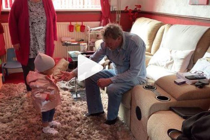 Ryn Roberts meets her Grandfather