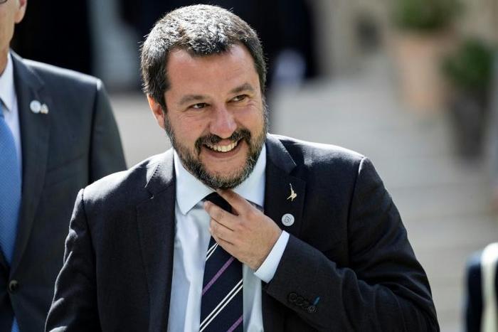 Italy's Interior Minister Matteo Salvini is attending a meeting of G7 interior ministers in Paris