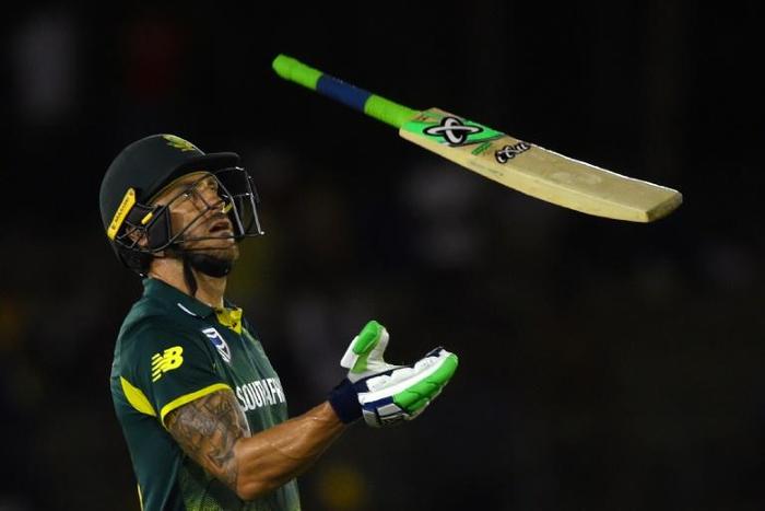 South Africa's captain Faf du Plessis