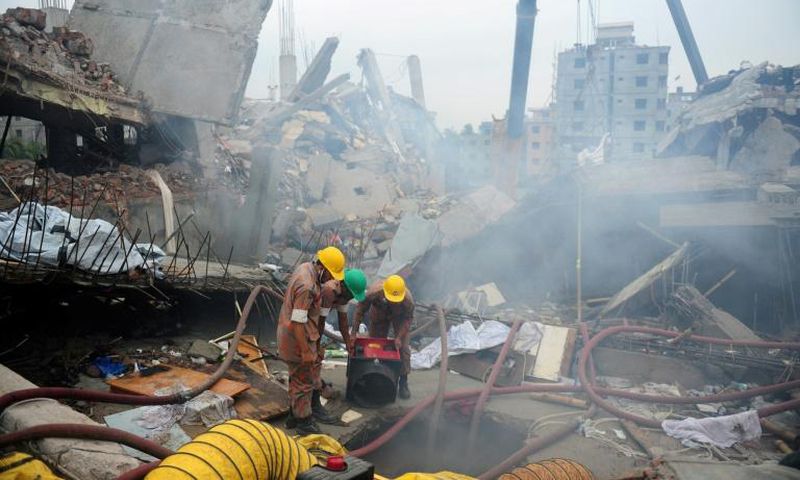 The collapse of the nine-floor rabbit warren of textile factories at Rana Plaza in Dhaka on April 24, 2013 killed 1,138 workers and shone a spotlight on the poor safety standards in Bangladesh's $31 billion garment industry