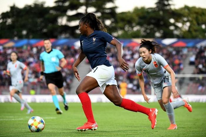 Kadidiatou Diani starred for France as they beat China 2-1