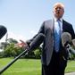 US President Donald Trump told reporters that the escalating battle with China on trade was "a little squabble"