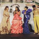 Ghanaian celebrities, Nana Ama Mcbrown, Berla Mundi, Zynnell Zuh and Bibi Bright at the VGMA 2017.