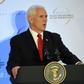 Pence denounced Iran as the "greatest threat to peace and security in the Middle East"
