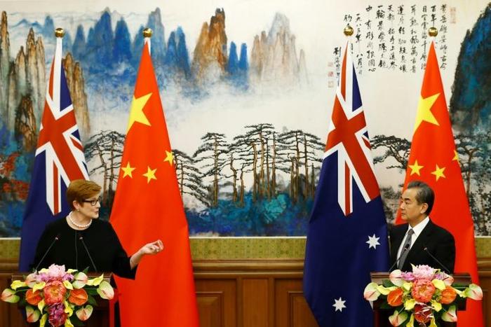 Relations between the two nations have been fraught in recent times over fears of Chinese interference, and as Beijing flexes its muscle in the Pacific islands which Canberra views as its backyard