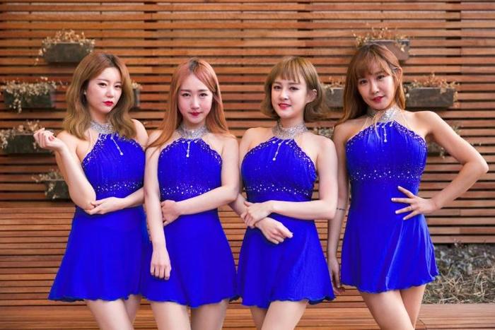 All four members of the K-pop group SixBomb underwent extensive plastic surgery -- from nose jobs to breast implants -- before releasing their first single