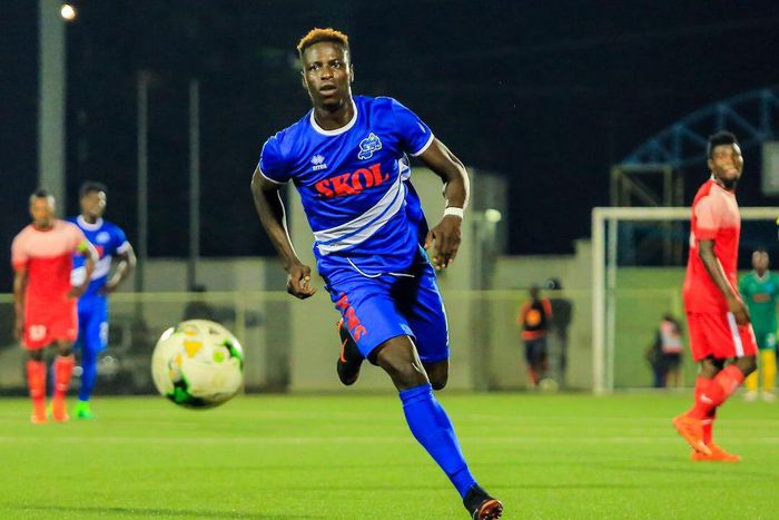 Michael Sarpong is the top-scorer in the Rwandan Premier League with 11 goals