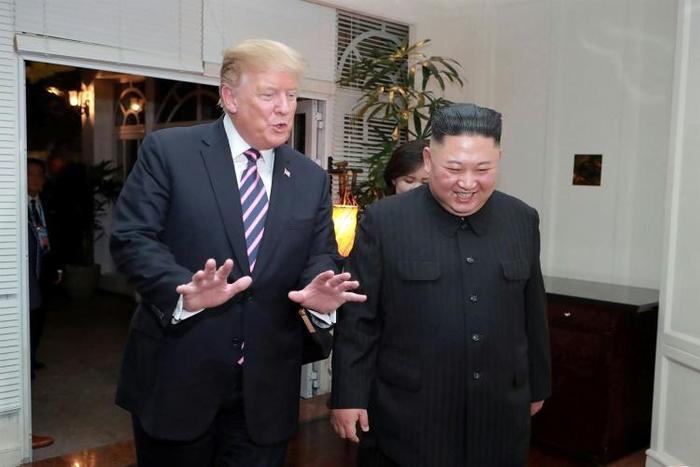 The bromance continued in Hanoi but this time ... no deal