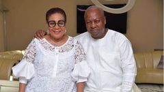 John Mahama and Lordina Mahama