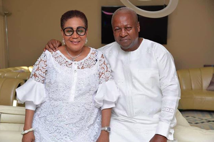 John Mahama and Lordina Mahama