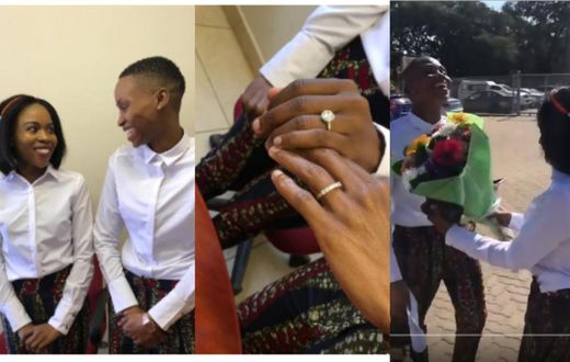 "I married the love of my life" – Little lesbians’ marriage go viral (video)