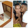 Controversial ‘naked’ dancer proposes to boyfriend with over Ghs 22k custom-made ring (video/photos)