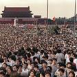 Chinese defence minister General Wei Fenghe defended the bloody crackdown on the pro-democracy protests in Tiananmen Square (pictured on June 2, 1989) as the 'correct policy'