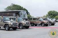 Akufo-Addo retools military with 140 vehicles