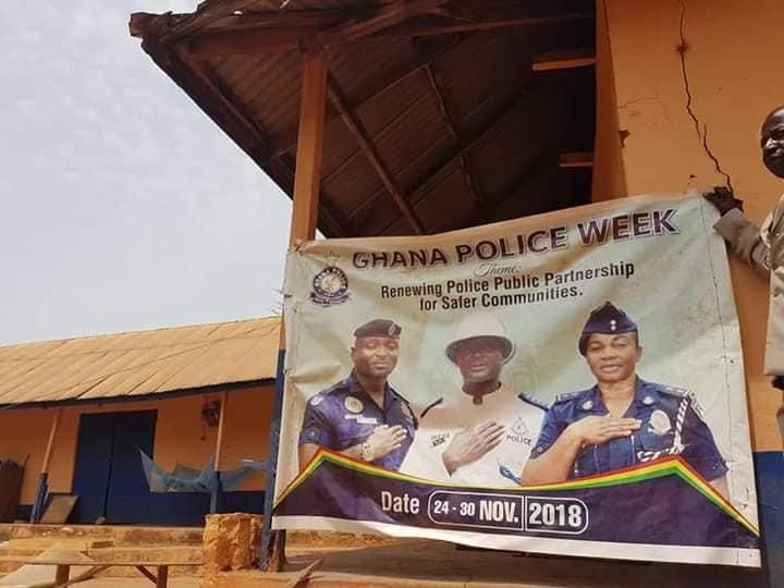 Aboaso police station at Fanteakwa