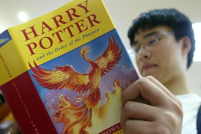 J.K. Rowling's series of books are international bestsellers