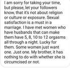 In 20 years of marriage, I only heard of others having orgasm 5, 8, 10, 12 times, I never had one – Lady warns against marrying God-fearing men