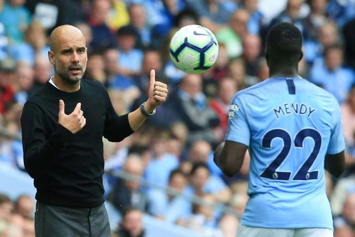 Missing Mendy: Benjamin Mendy's injury problems have forced Pep Guardiola to look at signing a new left-back