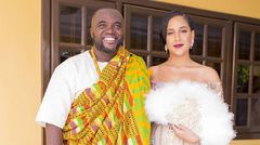 Fred Nuamah and wife