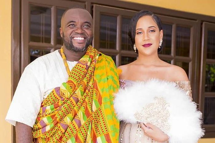 Fred Nuamah and wife