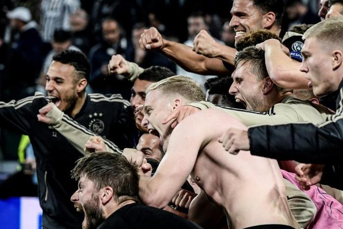Ajax's player's beat Juventus to earn a Champions League semifinal against Tottenham and a rest from the Dutch league