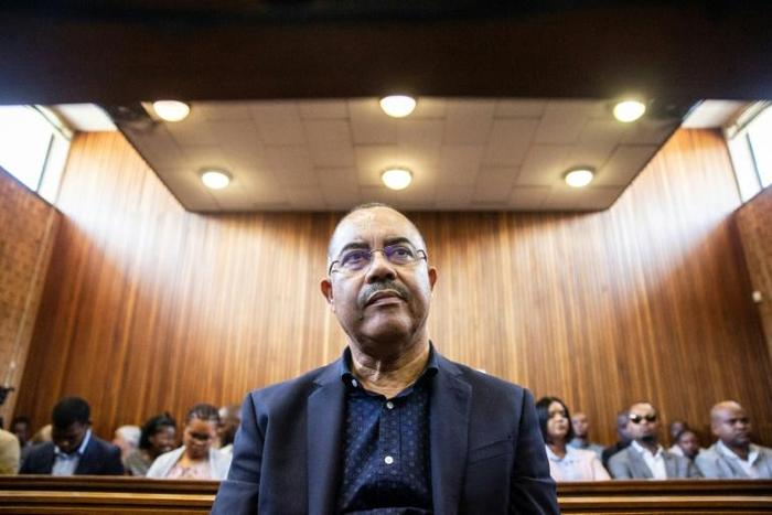 When the Mozambique debt scandal came to light in 2016, the country was plunged into a financial crisis as donors froze contributions, and the US alleged millions were spent on bribes for former finance minister Manuel Chang (pictured January 2019)