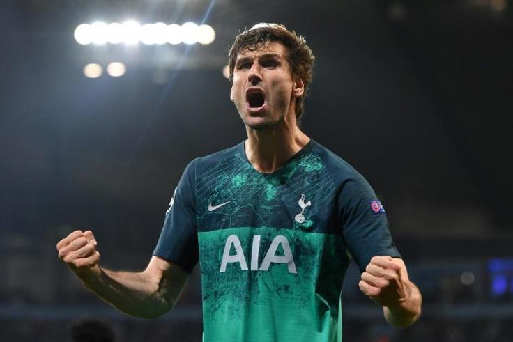 Fernando Llorente starts up front for Tottenham against Ajax in the absence of Harry Kane and Son Heung-min