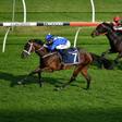 Jockey Hugh Bowman riding Winx to victory in the Longines Queen Elizabeth Stakes, her 33rd win in a row and her final start