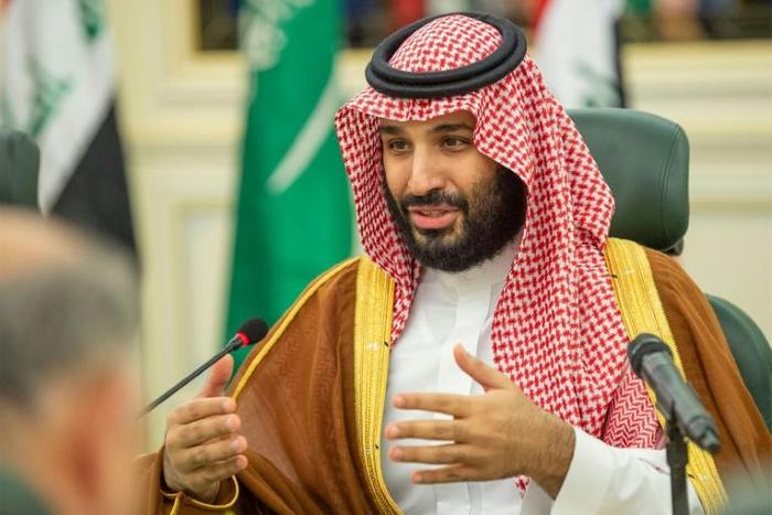 Saudi Crown Prince Mohammed bin Salman, pictured in April 2019, met with General Mohamed Hamdan Dagalo, the deputy chief of Sudan's transitional military council